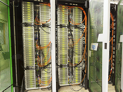 Photo: Serverraum des ZAMG