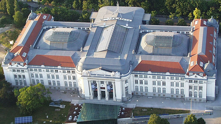Photo: Technisches Museum von oben photographiert 