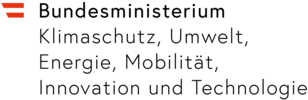 Logo: Bundesministerium für Klimaschutz, Umwelt, Energie, Mobilität, Innovation und Technologie 