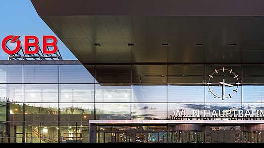 Foto: ÖBB Gebäude von aussen 