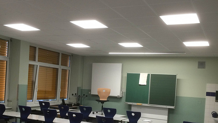 Photo: Klassenzimmer der Mittelschule Gratkorn