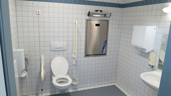 Photo: Barrierefreie WC Anlage